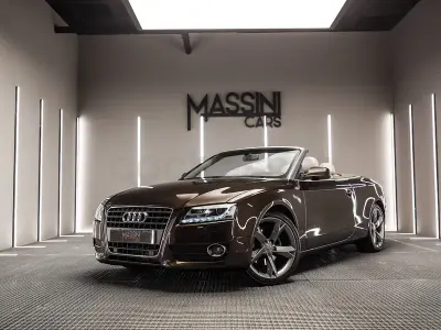 Usado Audi A5 Cabriolet 160 CV (117 kW) 2010 Marrón Descapotable
