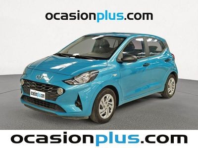 Usado Hyundai i10 67 CV (49 kW) 2022 Azul Utilitario