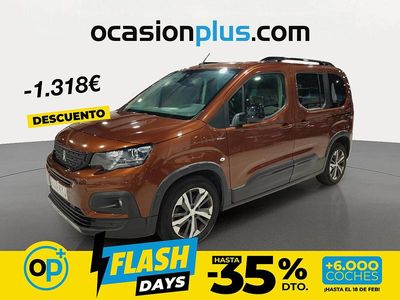 Marrón Usado 2019 Peugeot Rifter GT-line Monovolumen | 14.500 € (Precio justo)