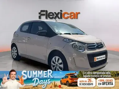 Usado Citroën C1 Shine 72 CV (52 kW) 2021 Gris Utilitario