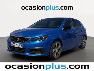 Usado Peugeot 308 GT 131 CV (96 kW) 2021 Azul Utilitario
