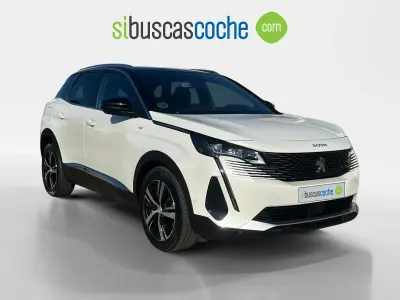 Usado Peugeot 3008 GT 130 CV (95 kW) 2021 Blanco SUV