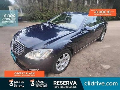 Usado Mercedes S350 235 CV (172 kW) 2007 Azul Berlina