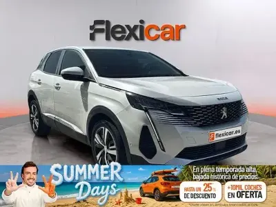 Usado Peugeot 3008 Allure 130 CV (95 kW) 2021 Blanco SUV
