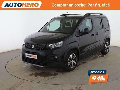Negro Usado 2019 Peugeot Rifter GT-line Monovolumen | 19.399 € (Precio justo)