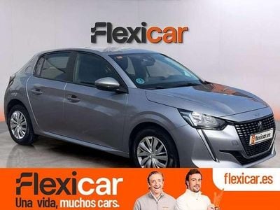 Usado Peugeot 208 Active 101 CV (74 kW) 2021 Gris Utilitario