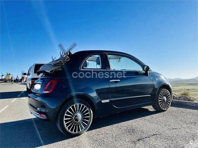 Azul Usado 2017 Fiat 500C Pop Descapotable | 10.650 € (Precio justo)