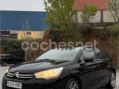 Usado Citroën C4 92 CV (67 kW) 2014 Negro Berlina