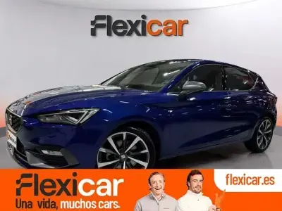 Usado Seat Leon FR 150 CV (110 kW) 2021 Azul