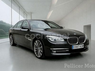 Usado BMW 750 Efficient Dynamics 381 CV (280 kW) 2014 Negro Berlina