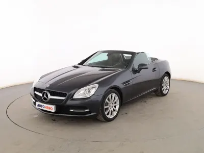 Usado Mercedes SLK200 185 CV (136 kW) 2014 Gris Descapotable