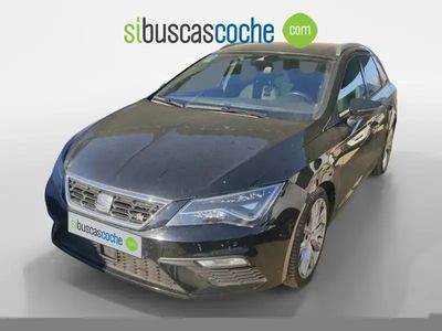 Usado Seat Leon ST FR 150 CV (110 kW) 2019 Negro Familiar