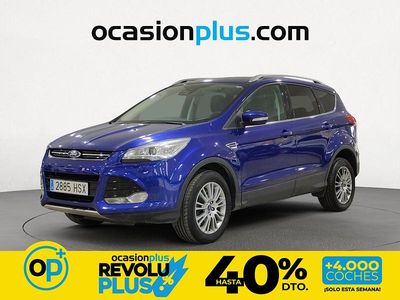Usado Ford Kuga Titanium 163 CV (119 kW) 2013 Azul SUV
