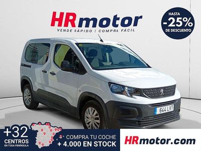 Usado Peugeot Rifter Active 102 CV (75 kW) 2021 Blanco Monovolumen