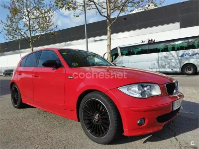 Usado BMW 120 163 CV (119 kW) 2006 Rojo Utilitario