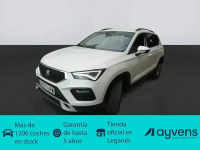 Usado Seat Ateca Style 110 CV (80 kW) 2021 Blanco SUV