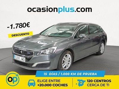 Usado Peugeot 508 Active 150 CV (110 kW) 2016 Gris Familiar