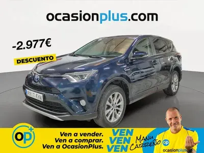 Usado Toyota RAV4 Hybrid Advance 197 CV (144 kW) 2018 Negro SUV