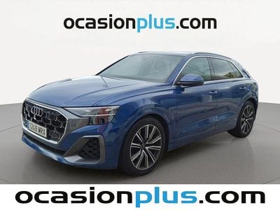 Usado Audi Q8 S-Line 340 CV (250 kW) 2024 Azul SUV