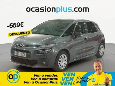 Usado Citroën C4 Picasso First 110 CV (80 kW) 2017 Gris / plata Monovolumen