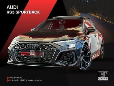 Usado Audi RS3 400 CV (294 kW) 2022 Negro Berlina