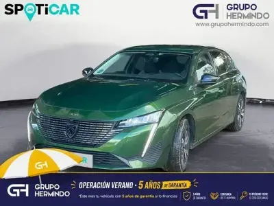 Usado Peugeot 308 Allure 130 CV (95 kW) 2023 Verde Berlina