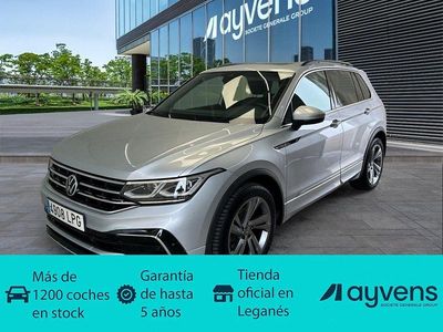 Usado VW Tiguan R-line 150 CV (110 kW) 2021 Gris plata SUV