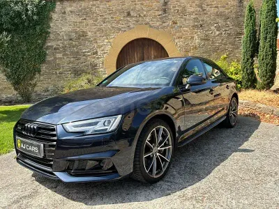 Usado Audi A4 S-Line 252 CV (185 kW) 2017 Azul Berlina