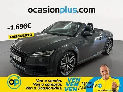 Usado Audi TT S-Line 180 CV (132 kW) 2017 Gris Coupe