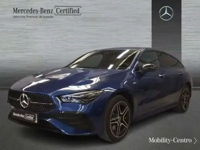 Usado Mercedes CLA250e 218 CV (160 kW) 2025 Azul Coupe
