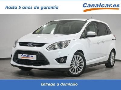 Usado Ford Grand C-Max Titanium 115 CV (84 kW) 2015 Blanco Monovolumen