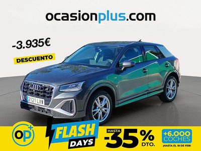 Usado Audi Q2 S-Line 150 CV (110 kW) 2022 Gris SUV