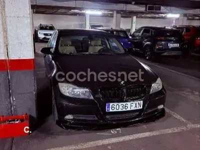 Usado BMW 318 122 CV (89 kW) 2007 Negro Berlina