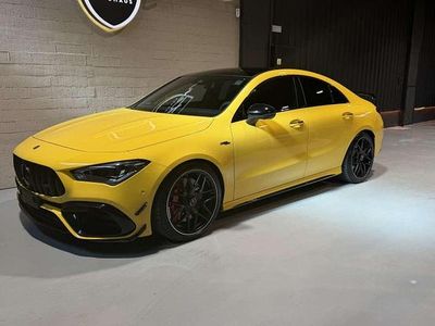 Usado Mercedes CLA45 AMG AMG 421 CV (309 kW) 2022 Amarillo Coupe