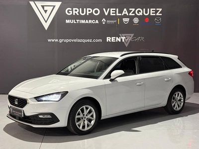 Usado Seat Leon Style 115 CV (84 kW) 2021 Blanco Berlina