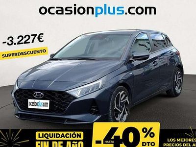 Gris Usado 2021 Hyundai i20 Utilitario | 12.223 € (Precio justo)