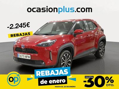 Rojo Usado 2024 Toyota Yaris Hybrid Active Recogida | 24.700 € (Precio justo)