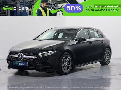 Usado Mercedes A180 116 CV (85 kW) 2019 Negro Berlina