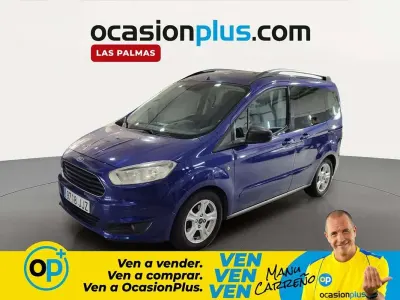 Usado Ford Tourneo Courier Trend 102 CV (75 kW) 2015 Azul Monovolumen