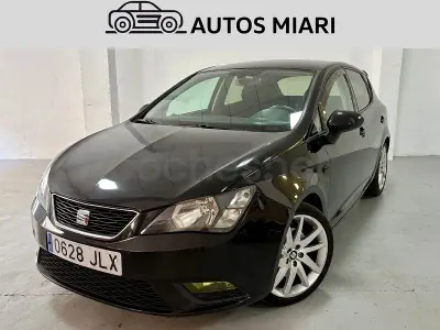 Usado Seat Ibiza Style 105 CV (77 kW) 2016 Negro Berlina