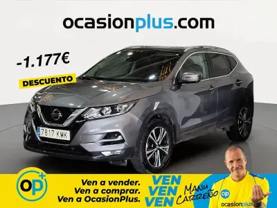 Usado Nissan Qashqai N-Connecta 115 CV (84 kW) 2018 Gris / plata SUV