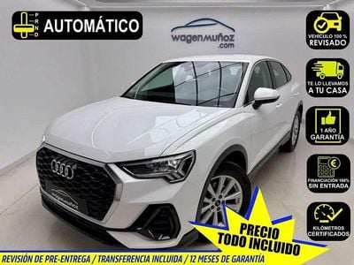 Blanco Usado 2021 Audi Q3 Sportback Advanced SUV | 32.900 € (Precio justo)