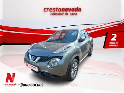 Usado Nissan Juke Tekna 110 HP (80 kW) 2017 Cinzento SUV