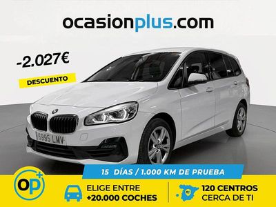 Usado BMW 218 Gran Tourer 150 CV (110 kW) 2021 Blanco Monovolumen
