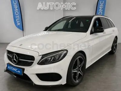 Usado Mercedes C43 AMG 367 CV (269 kW) 2016 Blanco Familiar