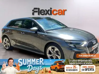 Usado Audi A3 Sportback S-Line 204 CV (150 kW) 2021 Gris Utilitario