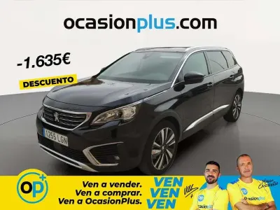 Usado Peugeot 5008 Allure 131 CV (96 kW) 2020 Negro SUV