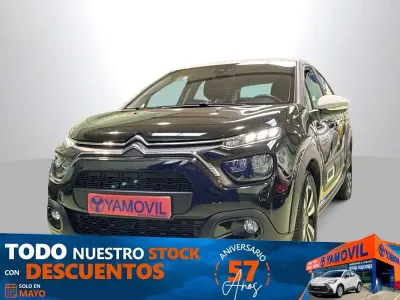 Usado Citroën C3 Feel 99 CV (72 kW) 2022 Negro Utilitario