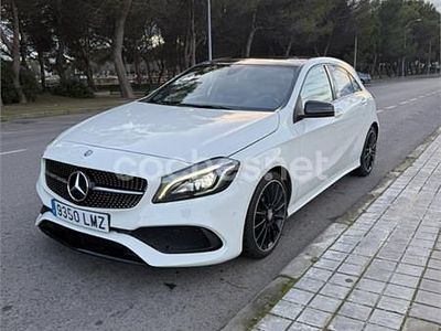 Usado Mercedes A200 AMG line 156 CV (114 kW) 2016 Blanco Berlina