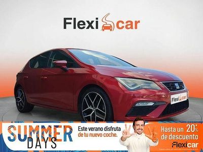 Usado Seat Leon FR 125 CV (91 kW) 2018 Rojo Berlina